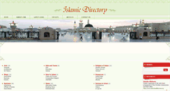 Desktop Screenshot of islamic-directory.com